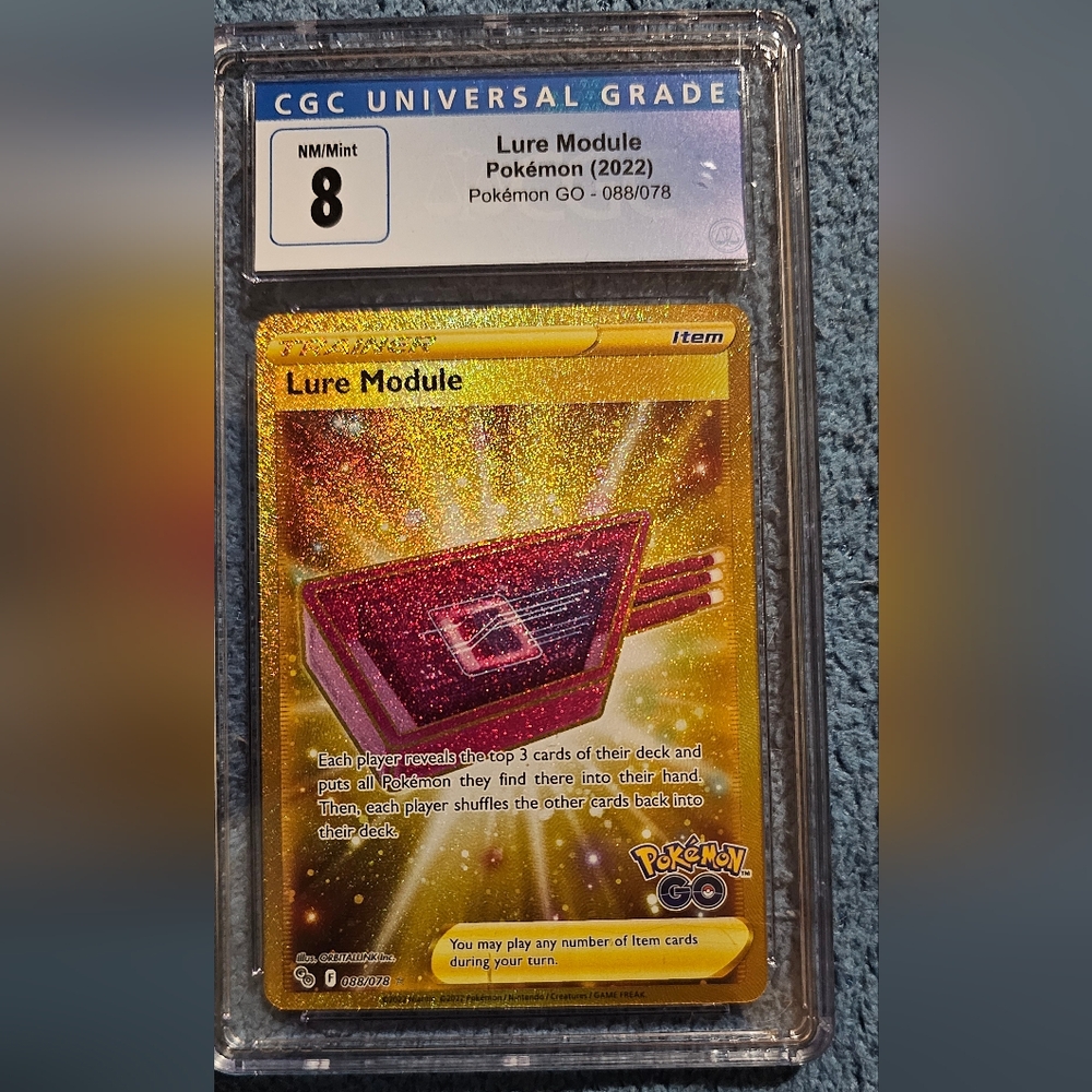 Graded Pokémon card CGC Lure